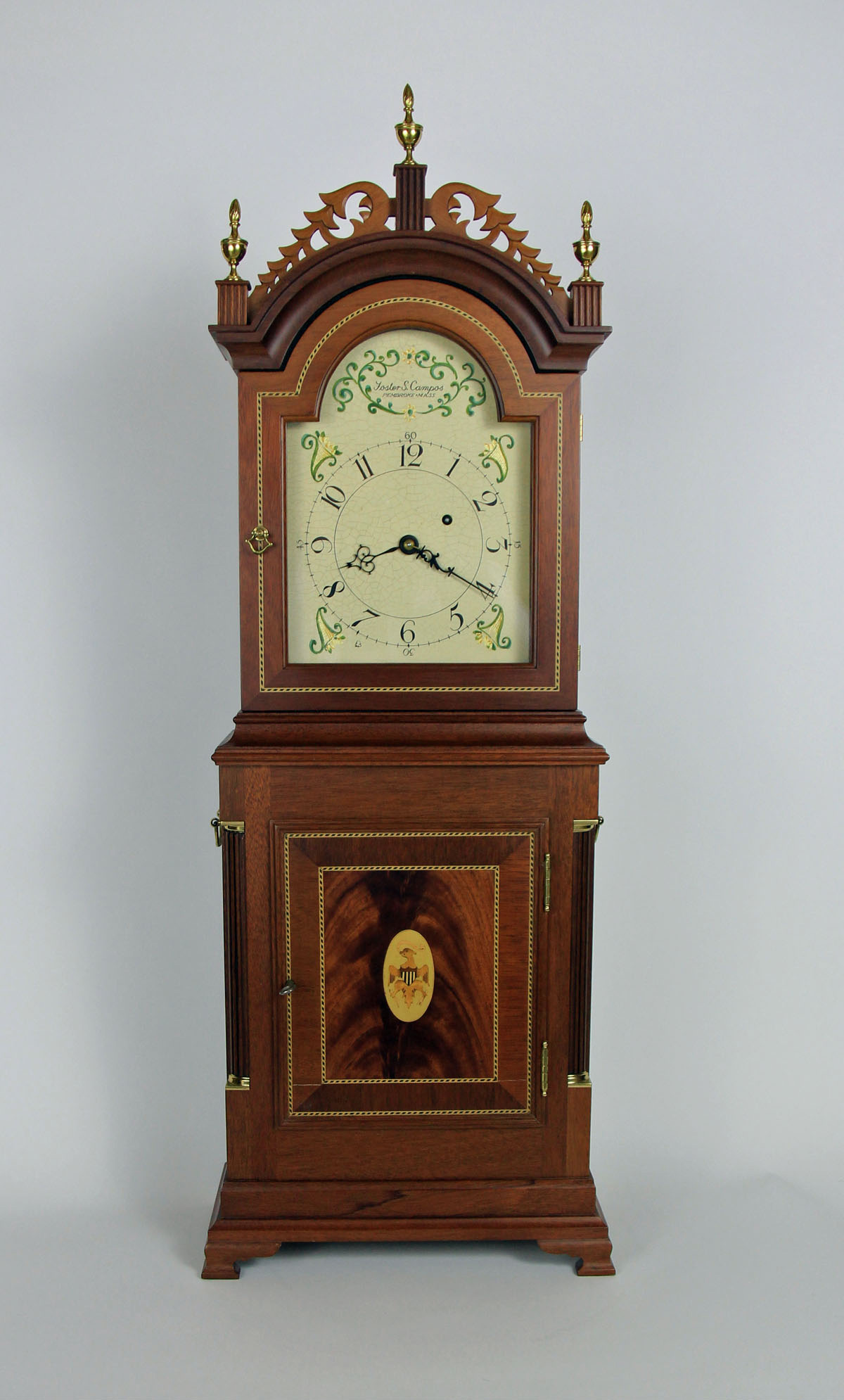 Foster Campos David Wood Shelf Clock